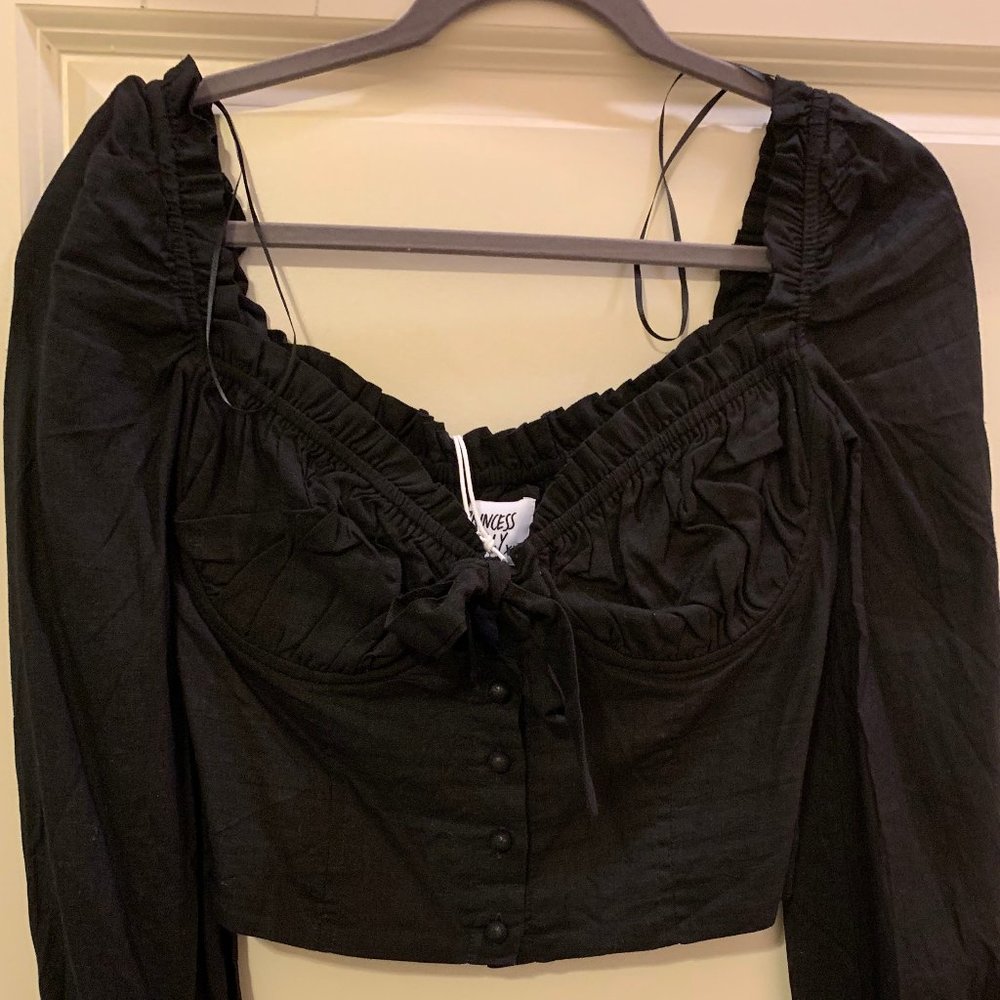 Audrey Top Black - US 12 / Black